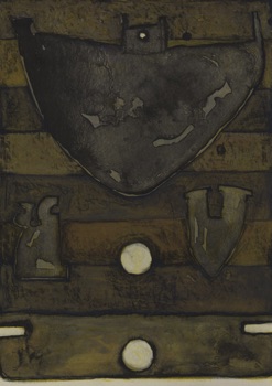Paul Croft
'Les Amulets à Musée: Palette'
Lithograph
445mm x 315mm Paul Croft
'Les Amulets à Musée: Palette'
Lithograph
445mm x 315mm